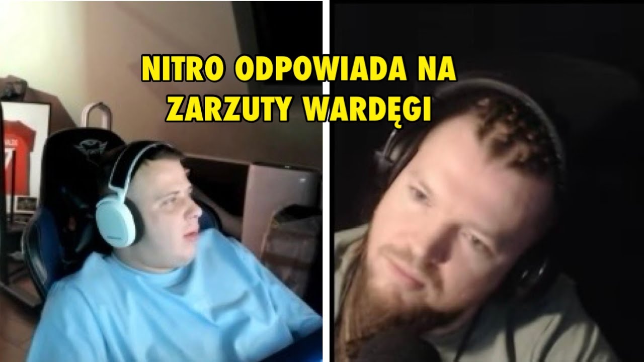 NITRO ODPOWIADA NA POWAŻNE ZARZUTU WARDĘGI | NITRO, WARDEGA, BOXDEL, DUBIEL