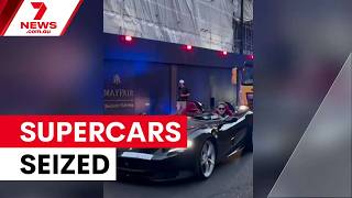 London Police Seize 16M In Luxury Supercars 7News