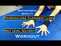 Workout Quality | Personalized Alignment Lines #stressrelief #stretchingexercises #yogapractice