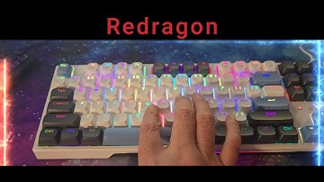 Redragon Trundle RGB Mechanical Keyboard Sound Absorbing FOAM ( EPISODE 4970 ) Amazon Unboxing VIDEO