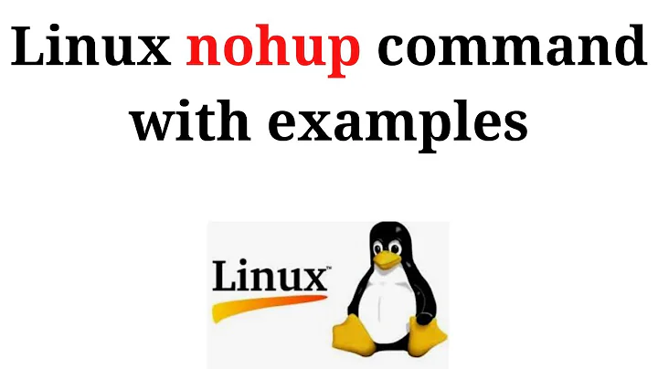 17. Linux Tutorials: Linux nohup command with examples