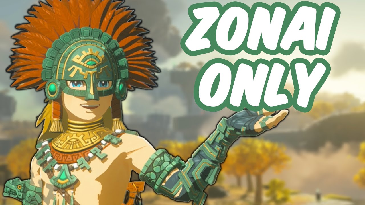 🔴 Can I Beat Tears of the Kingdom ONLY Using Zonai Gear? (Finale?)