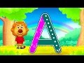 ABC Kids - Learn to write capital letters - how to write A to Z alphabet in english