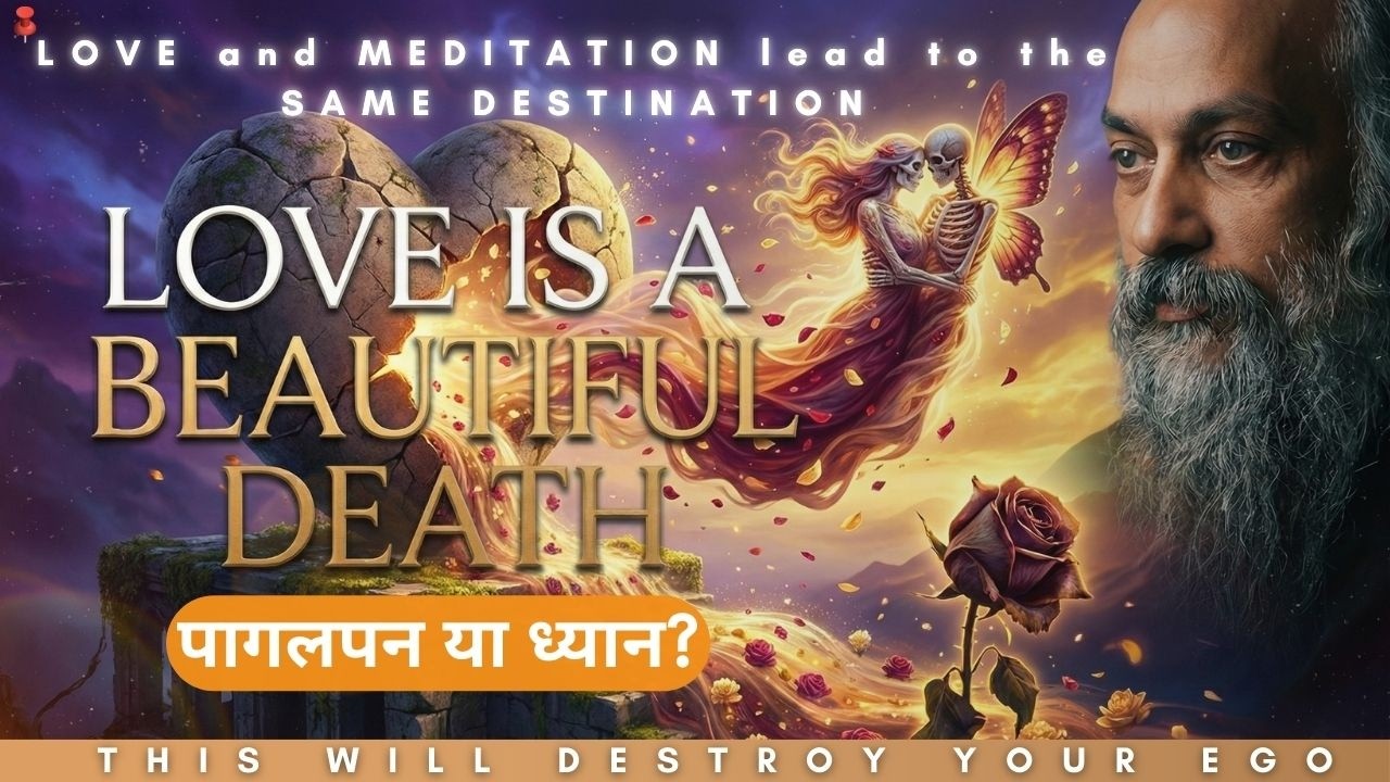 Die In Love | Love or Meditation? Kill EGO | Surrender or Suffer | Osho X Interstellar Inspired