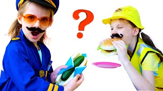 Helping Cooking in Drive Thru | Educational DIY for Children