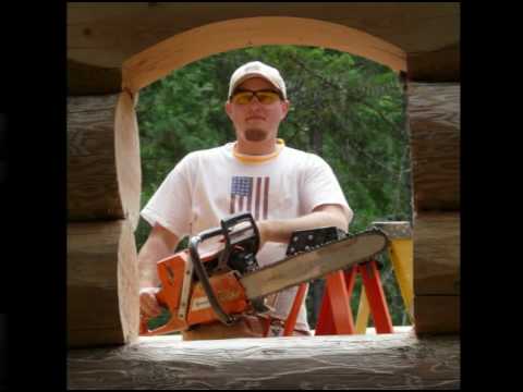 Building Maple Canyon Log Lodge