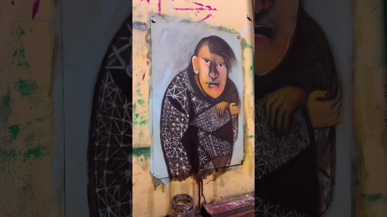 自画像 / Self portrait / コウヘイ画伯の日記 by 林耕平/コウヘイ画伯