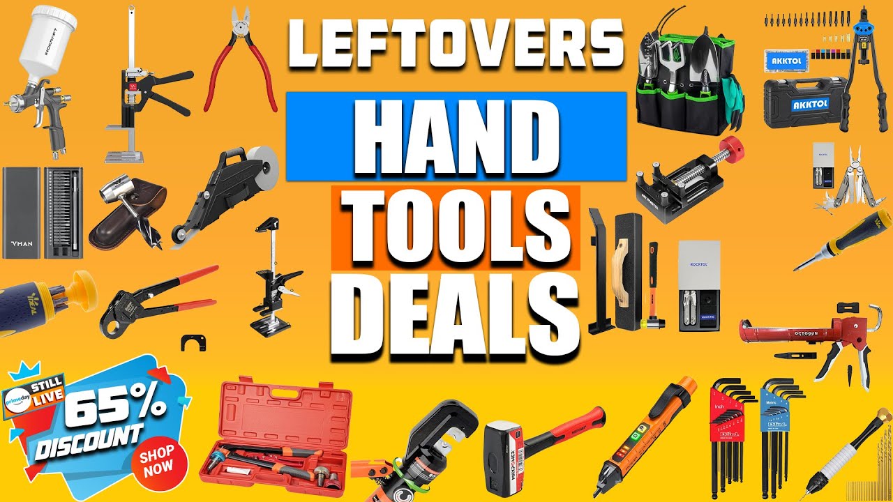 Leftover Prime Day Steals! 65% OFF Hand Tools – Amazon Deals Still Live ...