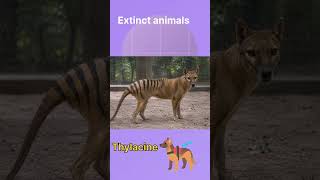 extinct animals jo ab es duniya me nahi hai #shorts #ytshorts #viral #ytviral