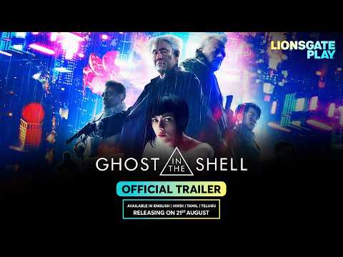 Ghost in the Shell– Official Trailer | Scarlett Johansson 🦾