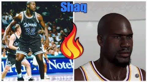 NBA 2k 19 How to Create Shaquille O