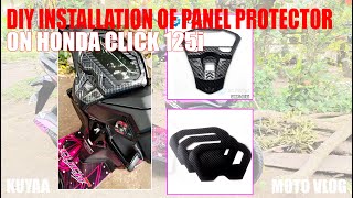 DIY Installation of Panel Protector On Honda Click 125i