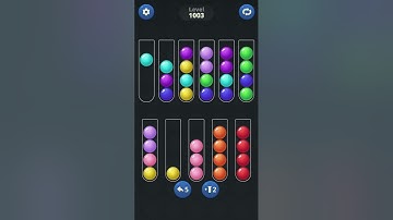 Ball Sort by Infinite Joy (V2): Levels 1002, 1003, 1004