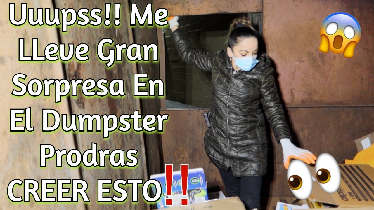 WOW😱Gran Sorpresa En El Dumpster😱QUE!! PUEDES CREER ESTO😲Lo Que Tiran En USA🇺🇸Noemy B La Salvadoreña