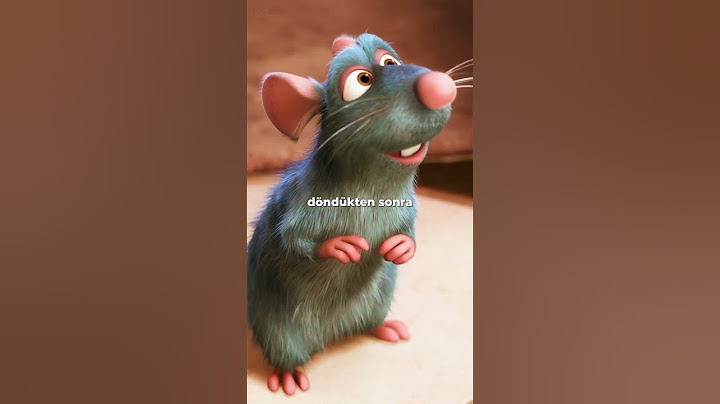 Ratatouille filminde bu detayı biliyor muydunuz?