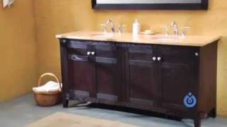 Fresca Thompson Traditional Double Sink Bathroom Vanity - FVN3001WG-TR