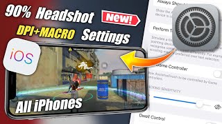 New DPI Settings For Free Fire In iPhone 90% Headshot🔥 | Free Fire MACRO Setting |iPhone dpi Setting screenshot 4