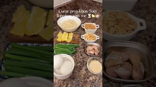 Khow Suey Toppings 🍜✨#khowsuey #toppings #foodprep #foodlover #sastirstories #burmese #pakistani