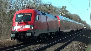 Light greeting from RE 1 with 182 016 on the way to Frankfurt  #taurus #182 #db #re1