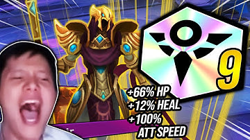 Hitting the 9 Shurima Ultimate Ascension is Turbo Broken! | TFT Set 9 Patch 13.12