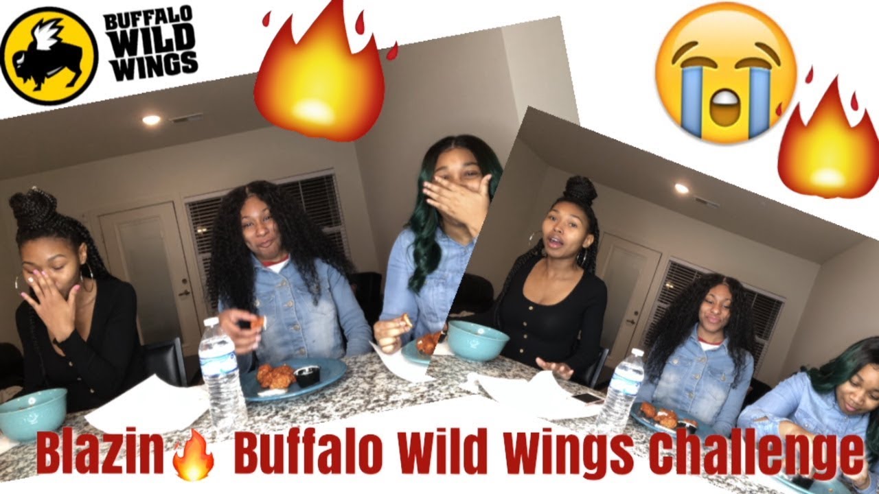 Extremely Hot Blazin Buffalo Wild Wings Challenge Ft My Friends