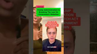 Trump&#39;s Illegal Govt Ads During Shutdown #trump #breakingNews #usgovernment #politics #hacker