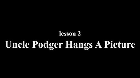 Canvas English 6 | Chapter - 2 | Uncle Podger Hangs A Picture | Animated video