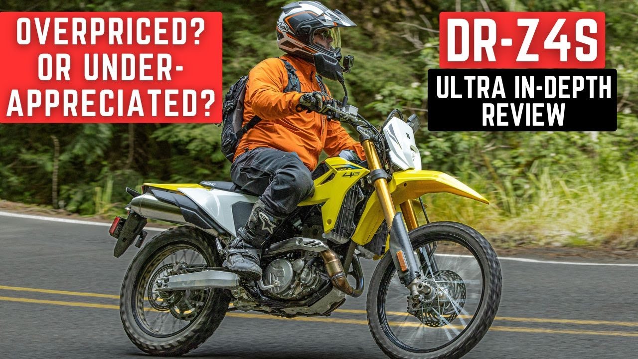 Suzuki DR-Z4S Review | The Right Dual Sport at the Right Time ?