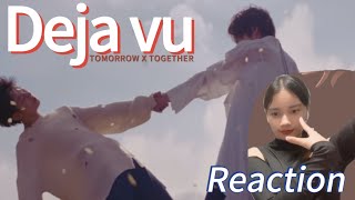 [Reaction]  น้องทีเร้กคัมแบ็ค!!! Deja vu - Tomorrow x Together (music video & dance stage)