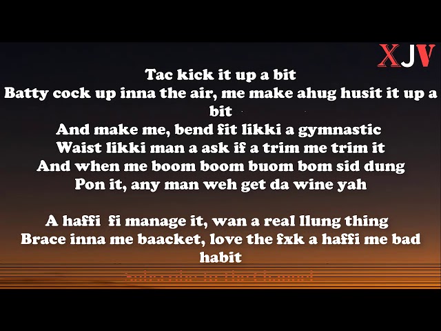 SHENSEEA – Bad Habit ( Lyrics)