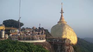 View from the golden rock temple