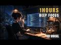 1 Hour Flow State Programming Music - Neon Cyber Focus