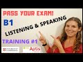 😏 CAMBRIDGE PET 2020 / APTIS Speaking B1 Listening B1 PRACTICE & EXAMPLES 💥