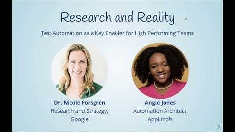 [webinar] "Test Automation as a Key Enabler for High-performing Teams"