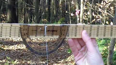 Tools: Protractor clinometer to measure slope.