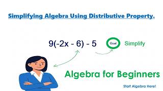 Distributive Property + Combining Like Terms | Algebra Basics.