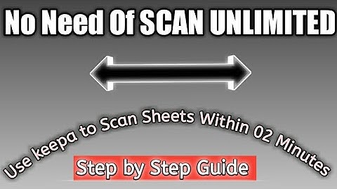 How To Scan Brand/Distributor Sheet Through Keepa | Step By Step Guide |