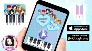 BTS - DNA Song on Magic Tiles Piano  (K-Pop Edition) Game App Challenge screenshot 5