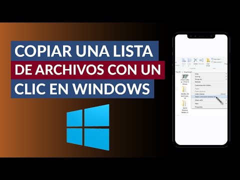 Cómo Copiar una Lista de Archivos de una Carpeta con un Clic en Windows - Paso a Paso