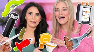 TESTING FUNNY KITCHEN GADGETS w/ iJustine! - Part 18 by Rosanna Pansino 295,914 views 1 month ago 23 minutes