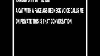RANDOM CAT WITH A FAKE REDNECK VOICE CALL CRACKLE KAPONE screenshot 2