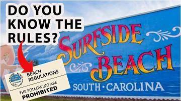 Can you drink alcohol on South Carolina beaches?