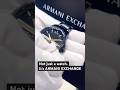 Armani Exchange Black Watch | Premium Luxury Watch for Men 🖤⌚ #shorts