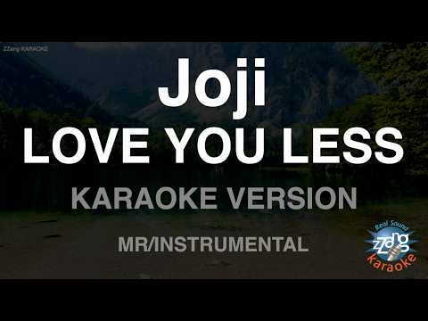 Joji - LOVE YOU <strong>LESS</strong> (Instrumental) (Karaoke Version)