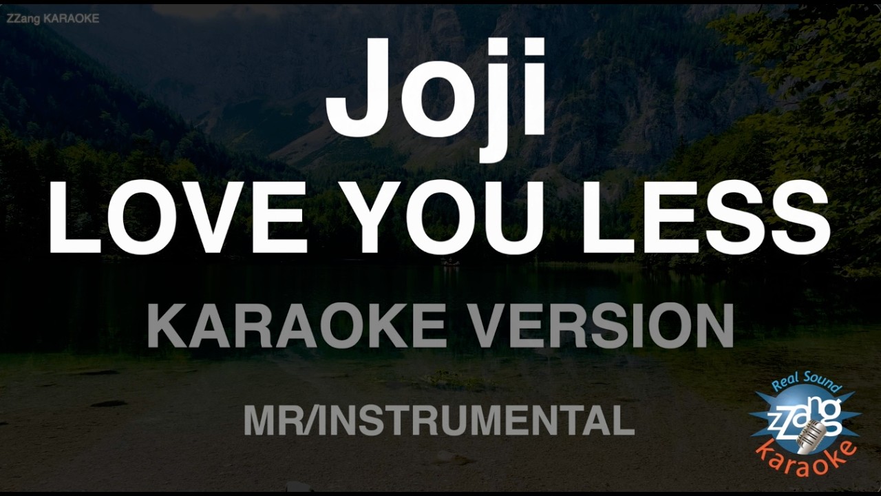 Joji - LOVE YOU LESS (Instrumental) (Karaoke Version)