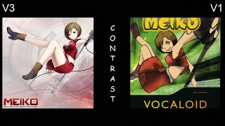 【MEIKO V1・V3】Contrast 【VOCALOID 1/VOCALOID 4 COVER】Re-upload