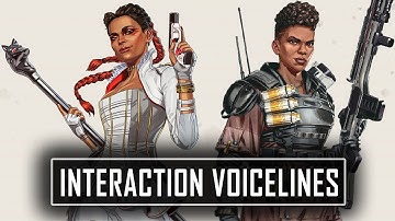 NEW LOBA & BANGALORE Interaction Voicelines in Apex Legends
