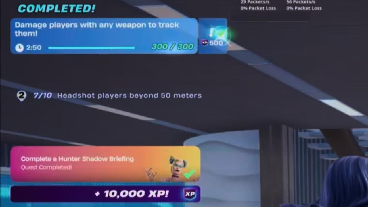 Complete Hunter Shadow Briefing, Fortnite