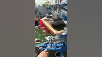 In ly siêu tốc. Printing high speed #mayinlua #robowind #inlynhua #insieutoc  #inluarobowind