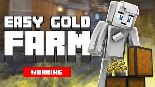 How to Make an EASY Minecraft GOLD Farm (Minecraft 1.19)